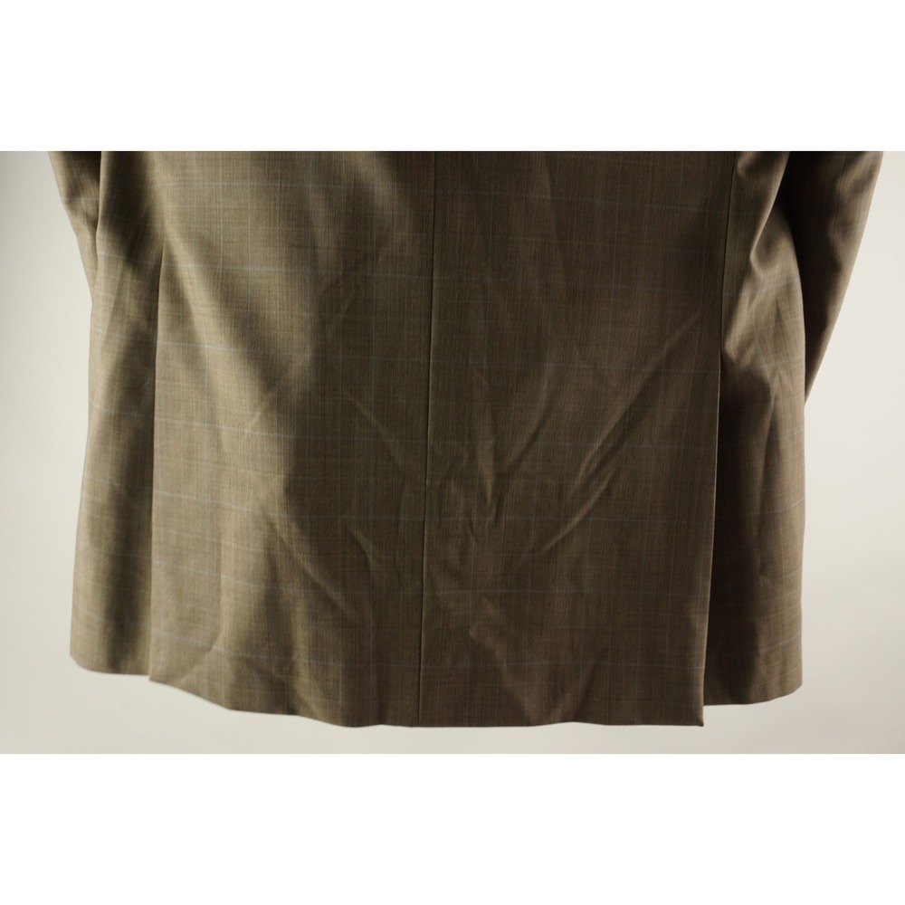 Holland & Sherry Saville Row Bespoke Suit Prince of Wales Super 130s 46R 38W - Picture 7 of 10